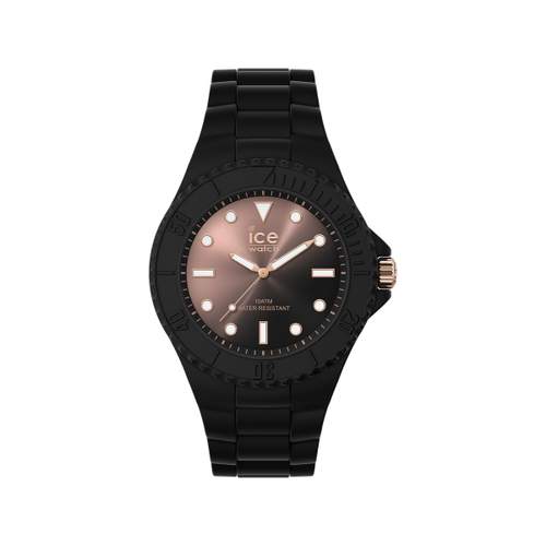 Montre Ice Watch medium femme plastique silicone noir