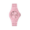 Montre Ice Watch small femme plastique silicone rose - vue V1