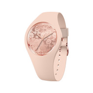 Montre Ice Watch small femme plastique silicone rose pâle