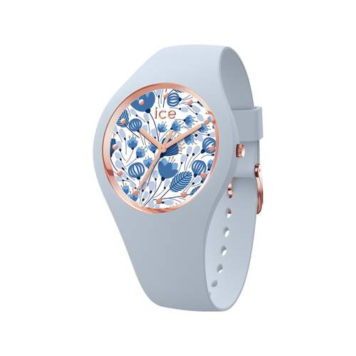 Montre Ice Watch small femme plastique silicone bleu