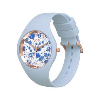 Dameshorloge Ice Watch klein kunststof silicone blauw