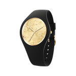 Montre Ice Watch medium femme plastique silicone noir - vue 1