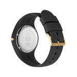 Montre Ice Watch medium femme plastique silicone noir - vue 3
