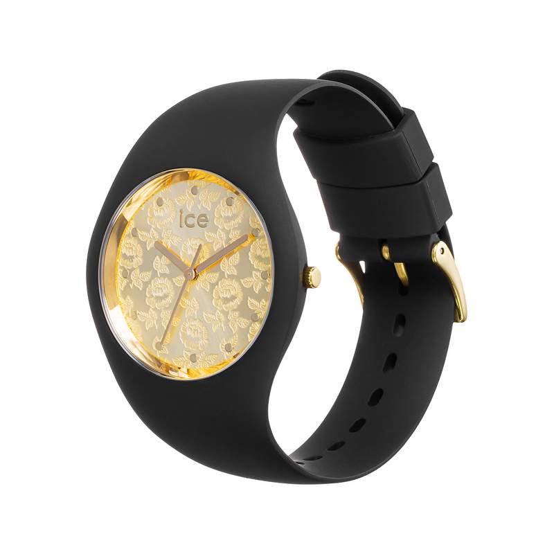 Montre Ice Watch medium femme plastique silicone noir - vue 5