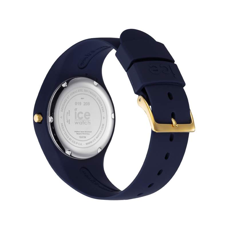 Montre Ice Watch medium femme plastique silicone bleu - vue 3