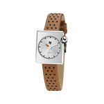 Montre Lip femme acier cuir marron - vue 1