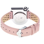 Montre Lip femme acier cuir rose - vue 3