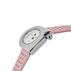 Montre Lip femme acier cuir rose - vue VD2
