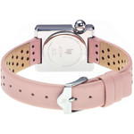 Montre Lip femme acier cuir rose - vue 3