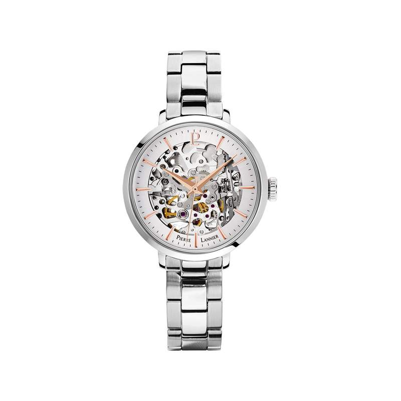 Montre Pierre Lannier femme automatique acier - vue 1