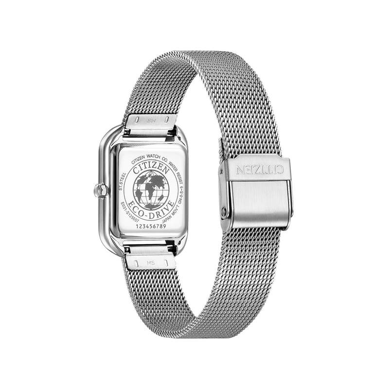 Montre Citizen femme Eco-Drive acier - vue 3