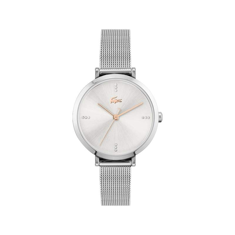 Montre Lacoste femme acier maille milanaise - vue 1