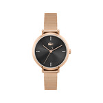 Montre Lacoste femme acier doré rose - vue 1