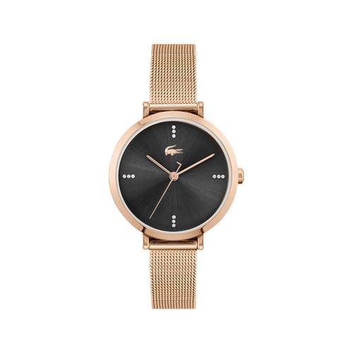 Montre Lacoste femme acier doré rose