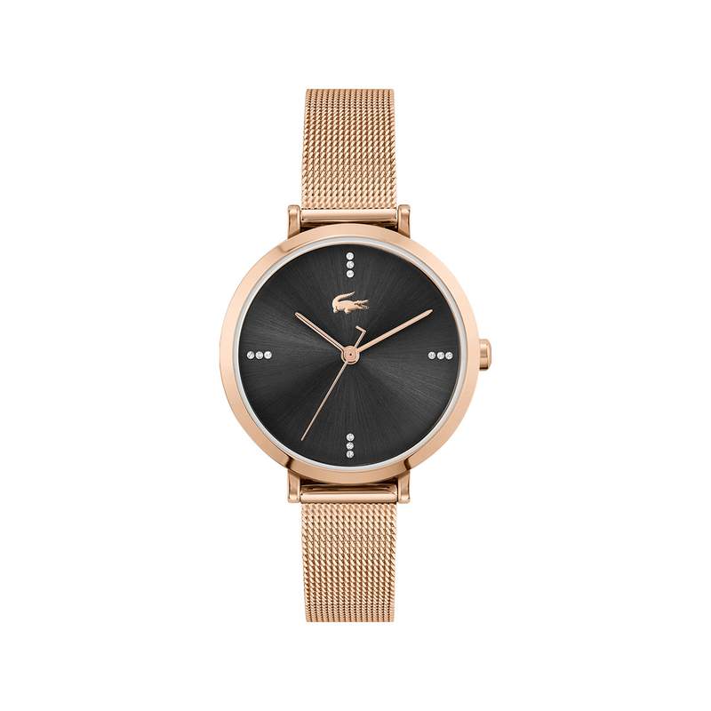 Montre Lacoste femme acier doré rose - vue 1