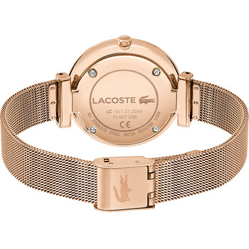Lacoste dameshorloge van roségoudstaal