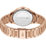 Montre Lacoste femme acier doré rose - vue 3
