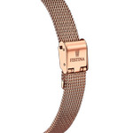 Montre Festina femme bracelet acier doré rose - vue D2