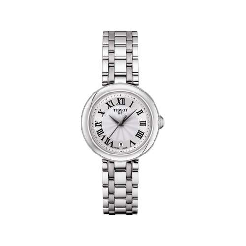 Montre TISSOT T-LADY BELLISSIMA femme cadran gris bracelet inoxydable