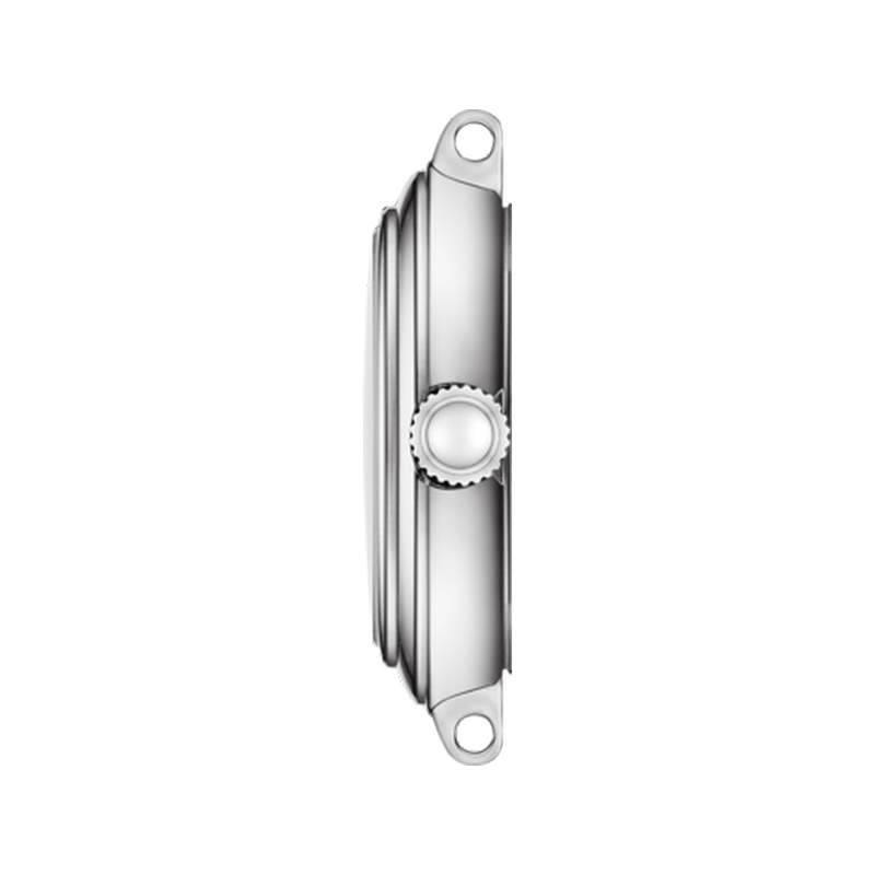 Montre TISSOT T-LADY BELLISSIMA femme cadran gris bracelet inoxydable - vue 2