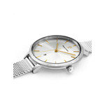 Montre Pierre Lannier femme acier bracelet maille milanaise - vue 2
