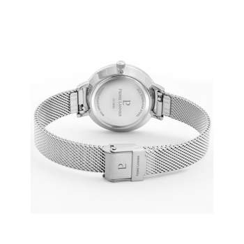 Pierre Lannier dameshorloge met Milanese schakelarmband, roestvrij staal