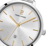 Montre Pierre Lannier femme acier bracelet maille milanaise - vue D1