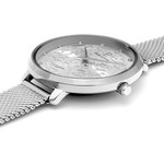Montre Pierre Lannier femme acier bracelet maille milanaise - vue 2