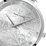Montre Pierre Lannier femme acier bracelet maille milanaise - vue D1