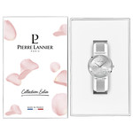 Montre Pierre Lannier femme acier bracelet maille milanaise - vue D2