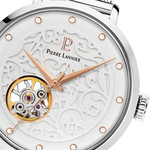Montre Pierre Lannier femme automatique acier bracelet maille milanaise - vue D1