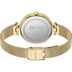 Montre Boss femme acier doré jaune - vue 3