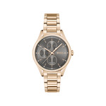 Montre Boss femme multifonction acier doré rose - vue 1