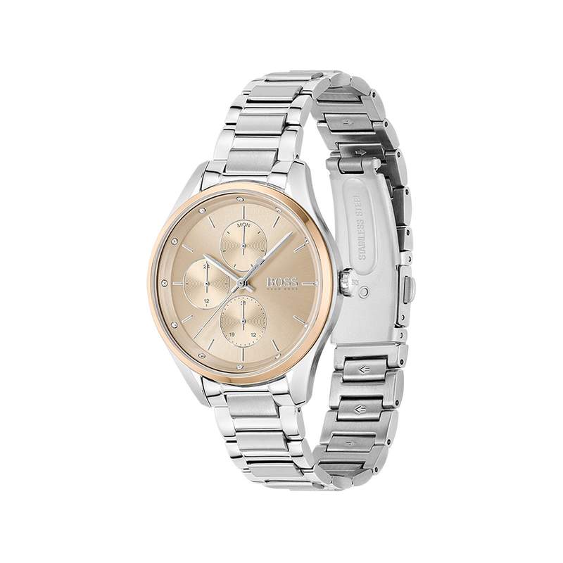 Montre boss femme multifonction acier - vue 2