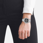 Montre Boss femme acier - vue porté 1
