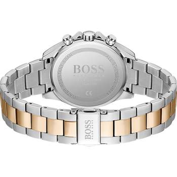 Montre Boss femme acier doré rose