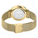 Montre LACOSTE Femme acier doré jaune - vue 3