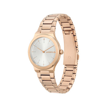 LACOSTE Dameshorloge van roségoudstaal