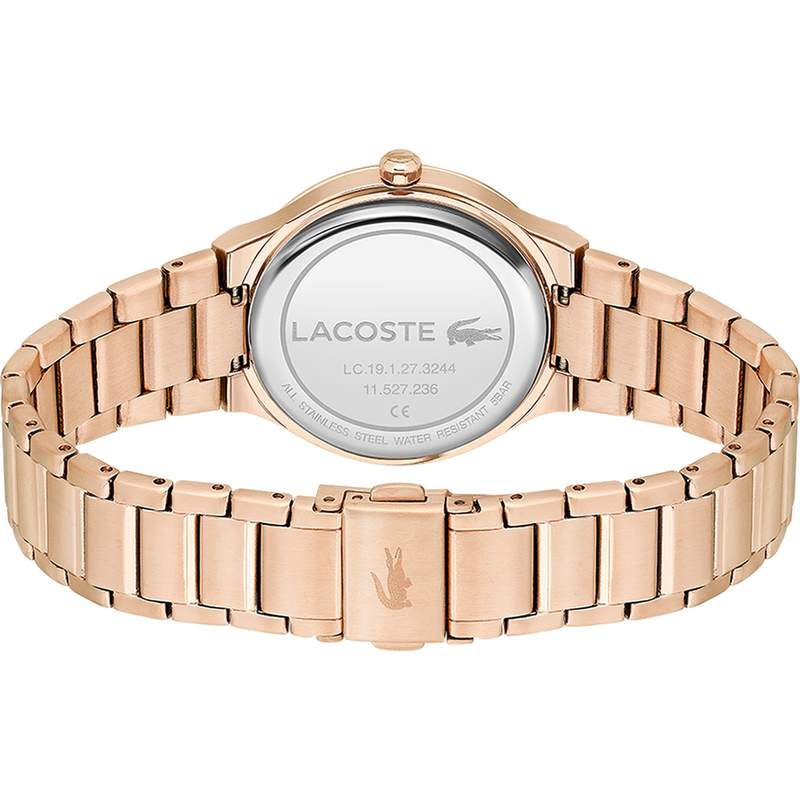 Montre LACOSTE Femme acier doré rose - vue 3