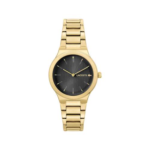 Montre LACOSTE Femme acier doré jaune