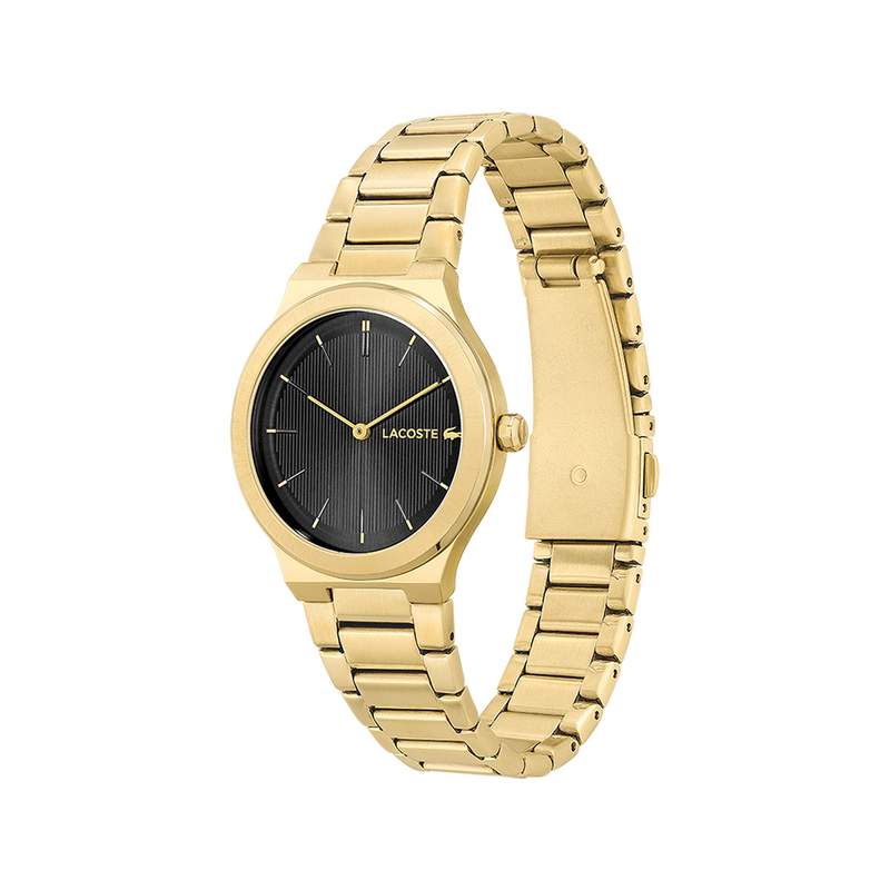 Montre LACOSTE Femme acier doré jaune - vue 2