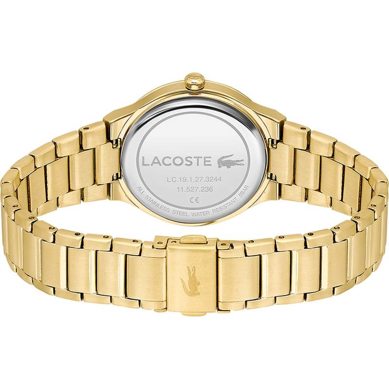 Montre LACOSTE Femme acier doré jaune - vue 3