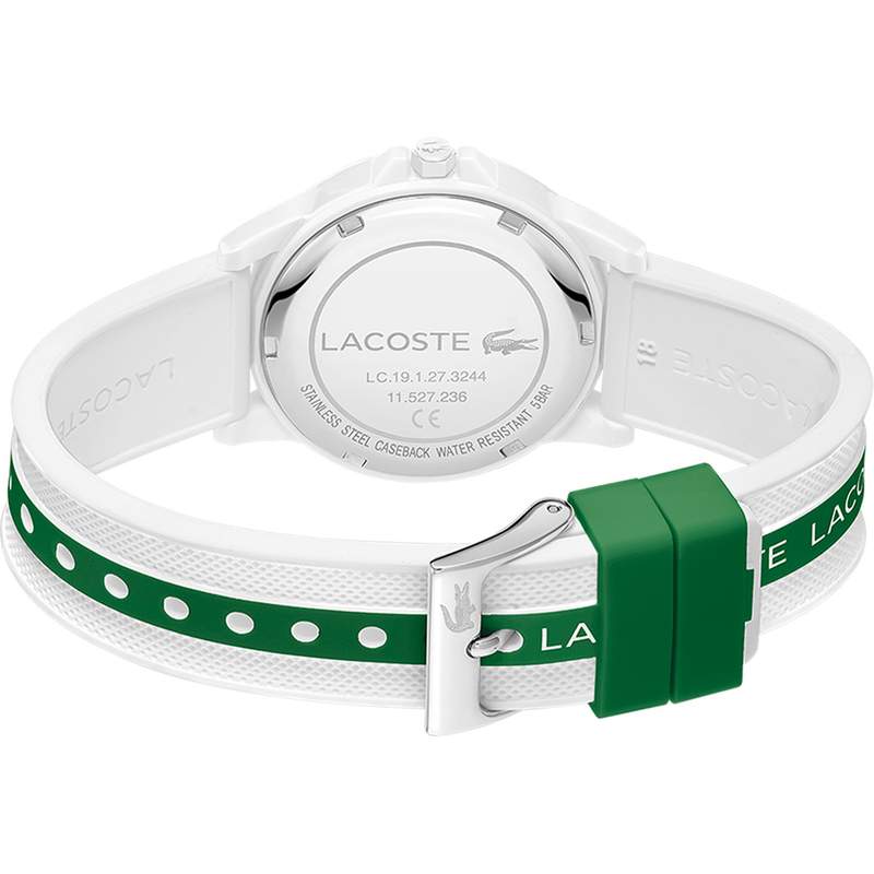 Montre LACOSTE Enfant silicone blanc - vue 3