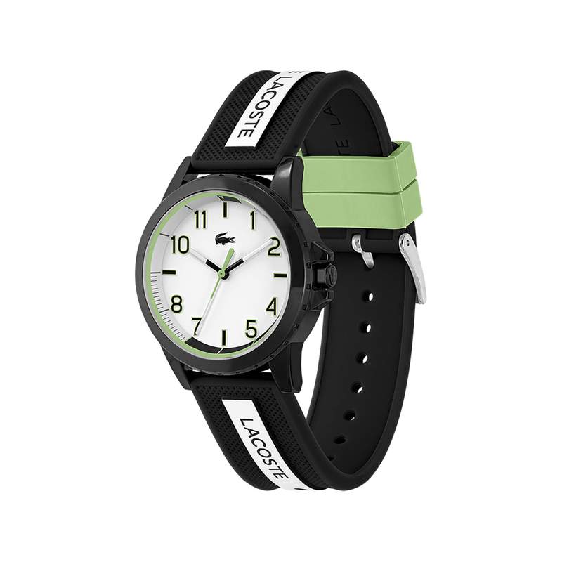 Montre LACOSTE Enfant silicone noir - vue 2