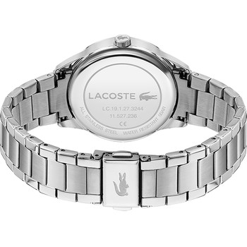 Montre LACOSTE Femme acier argenté.