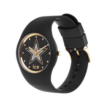 Montre Ice Watch  Femme silicone noir.