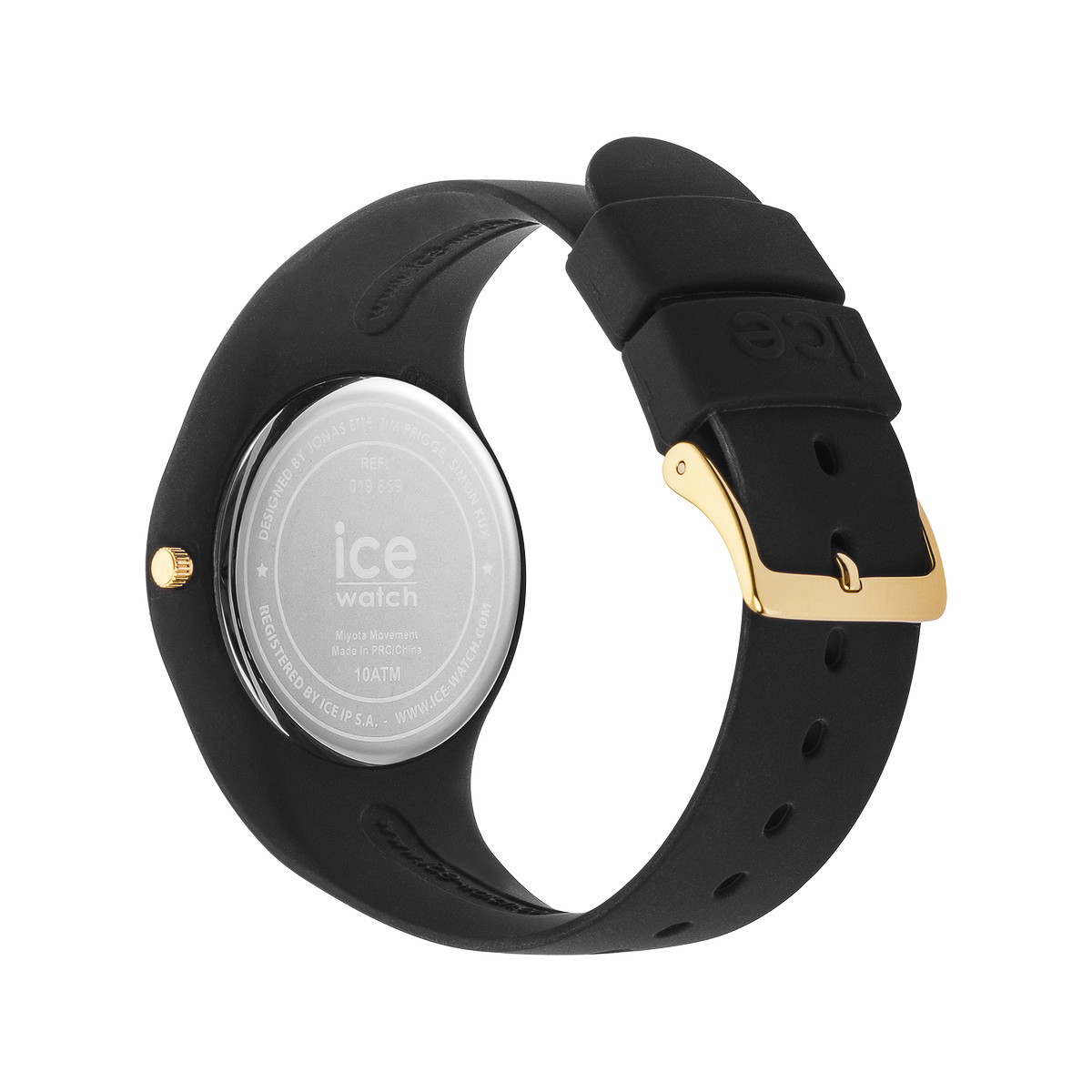 Montre Ice Watch  Femme silicone noir. - vue 3