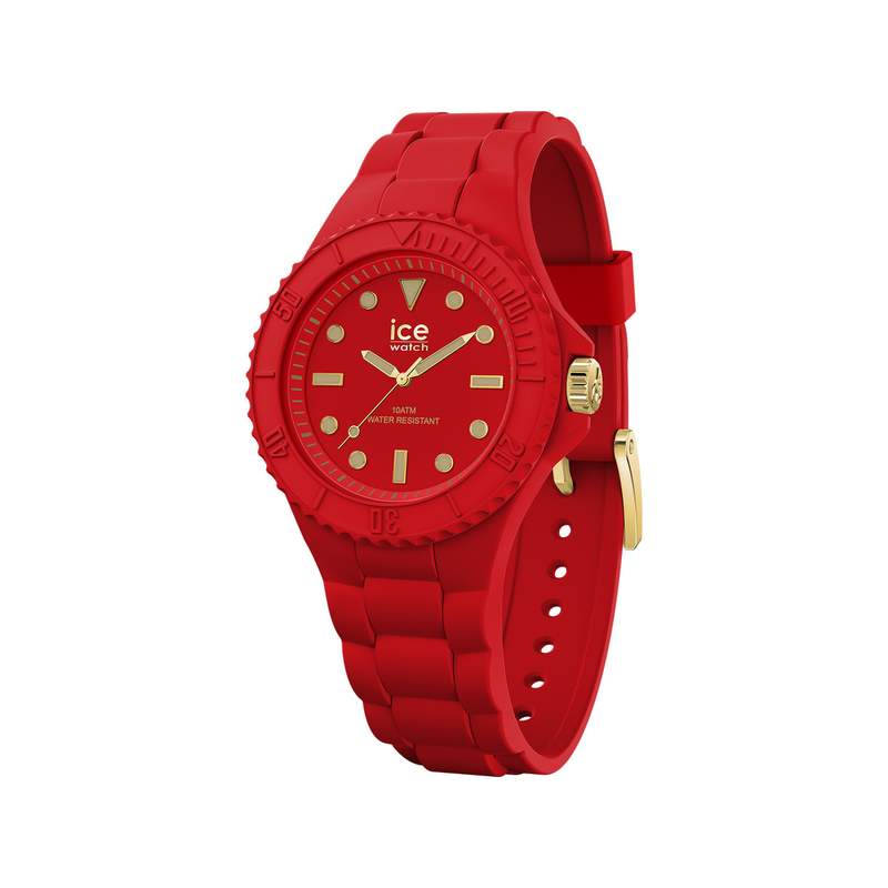 Montre Ice Watch Femme silicone rouge. - vue 2