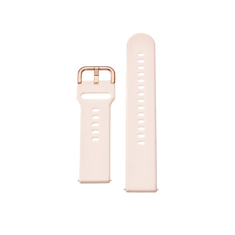Montre Lotus connectée femme acier doré rose - vue D2