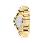 Montre Tommy Hilfiger femme acier doré jaune - vue 3